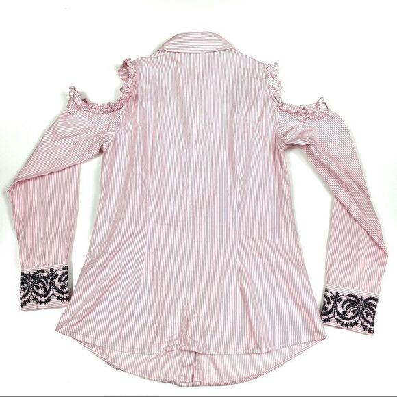 Anthropologie Nanette Lepore Cold Shoulder Women’s Size Small - Picture 4 of 6